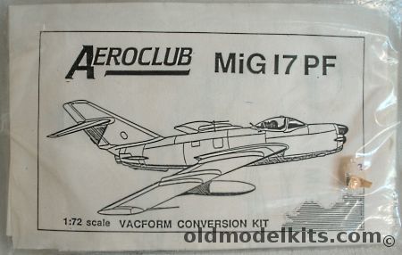 Aeroclub 1/72 Mig-17PF Conversion Kit plastic model kit